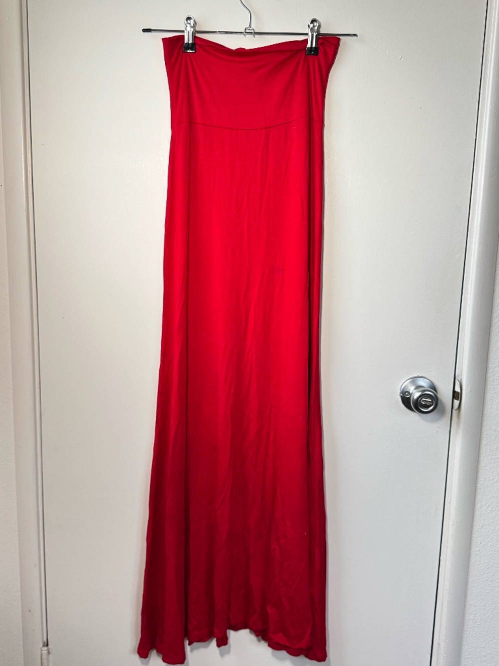 Red maxi skirt Cookies Hawaii, size medium